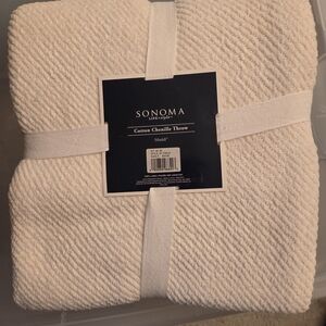 Sonoma Cotton Chenille Throw Blanket